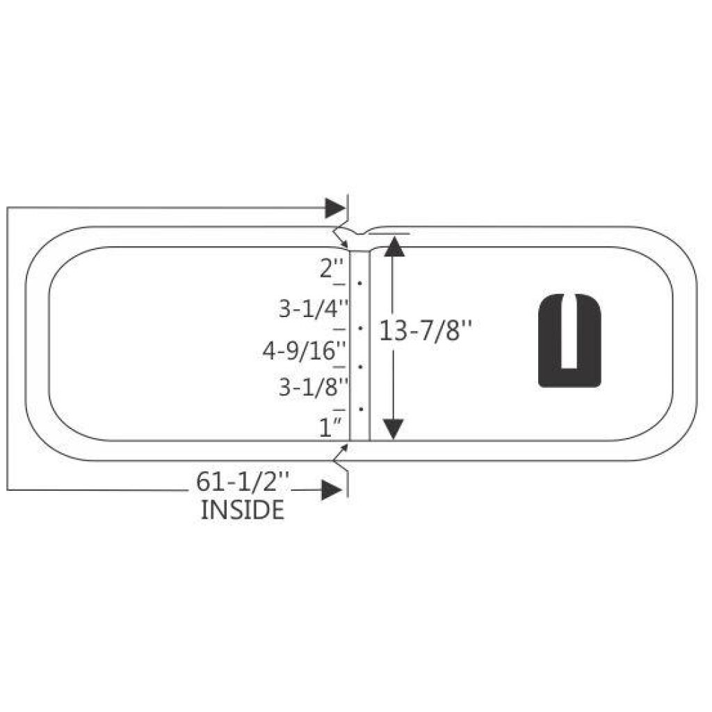 Framrutegummilist 1942-48 2dr cab Buick Cadillac Oldsmobile