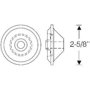 Engine Mount Pad 1933 2dr 4dr cab sedan Cadillac