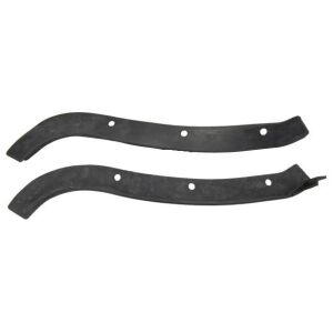 Front Door Inner Dog Leg Weatherstrips 1957-58 2dr 4dr ht cab sedan Ford Edsel