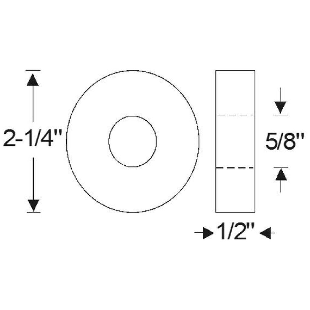 Front Engine Mounting Pad 1933-59 2dr 4dr ht sedan Buick Chevrolet