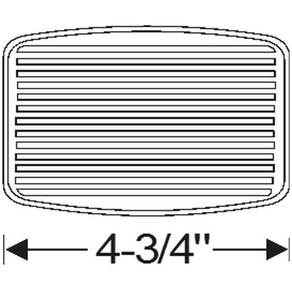 Pedalgummi Broms 1953-55 2dr 4dr ht cab sedan Buick