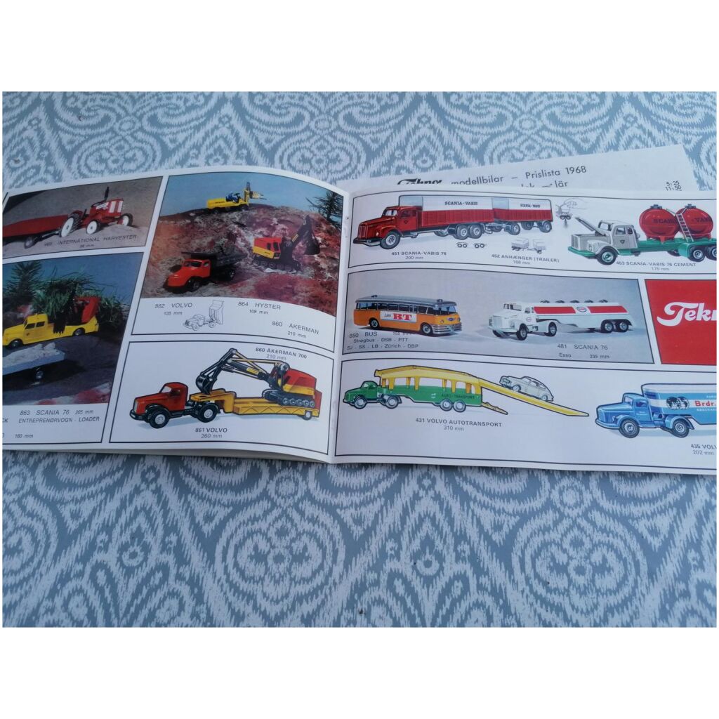 Tekno 1968-69 katalog