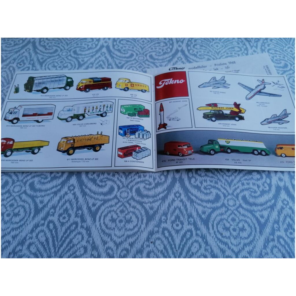 Tekno 1968-69 katalog