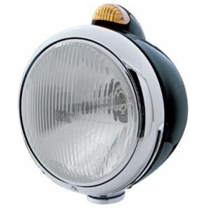 Black Guide 682-C Headlight H4 & Dual Mode LED Signal