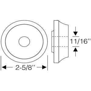 Engine Mount Pad 1941-52 2dr 4dr ht cab sedan Chrysler DeSoto Dodge