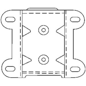 Engine Mount Service – Revulcanization Only 1936 2dr 4dr sedan Buick