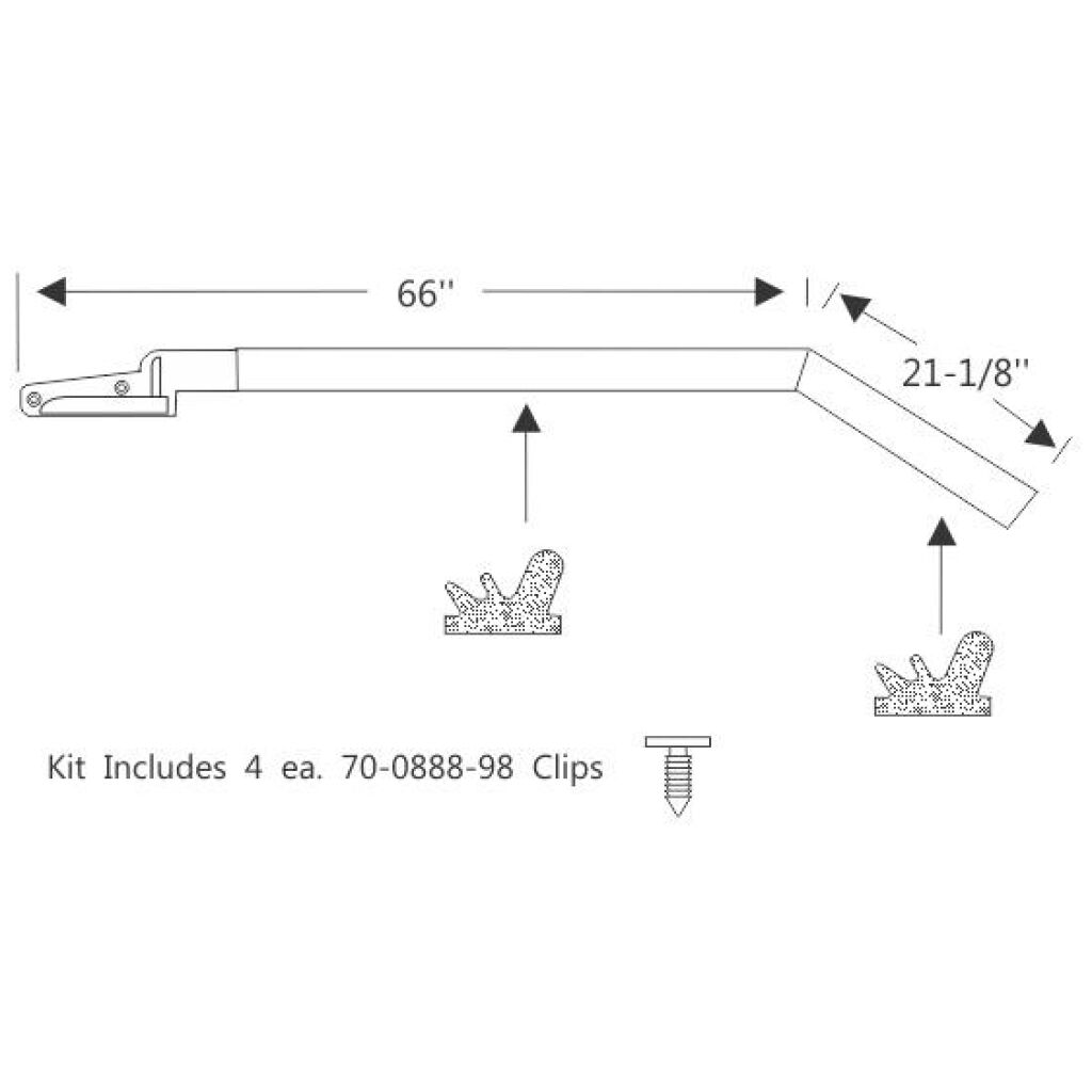 Hardtop Roof Rail Weatherstrip