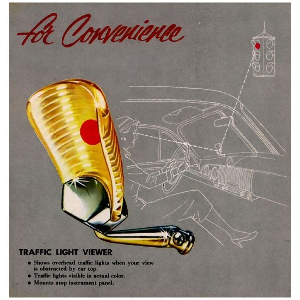Traffic light Viewer 1951-58 Chevrolet Orginal tillbehör GM part # 987273
