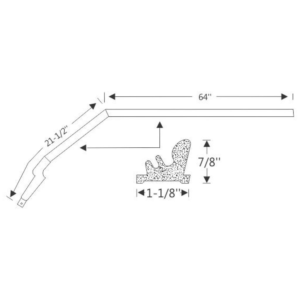 Hardtop Roof Rail Weatherstrip
