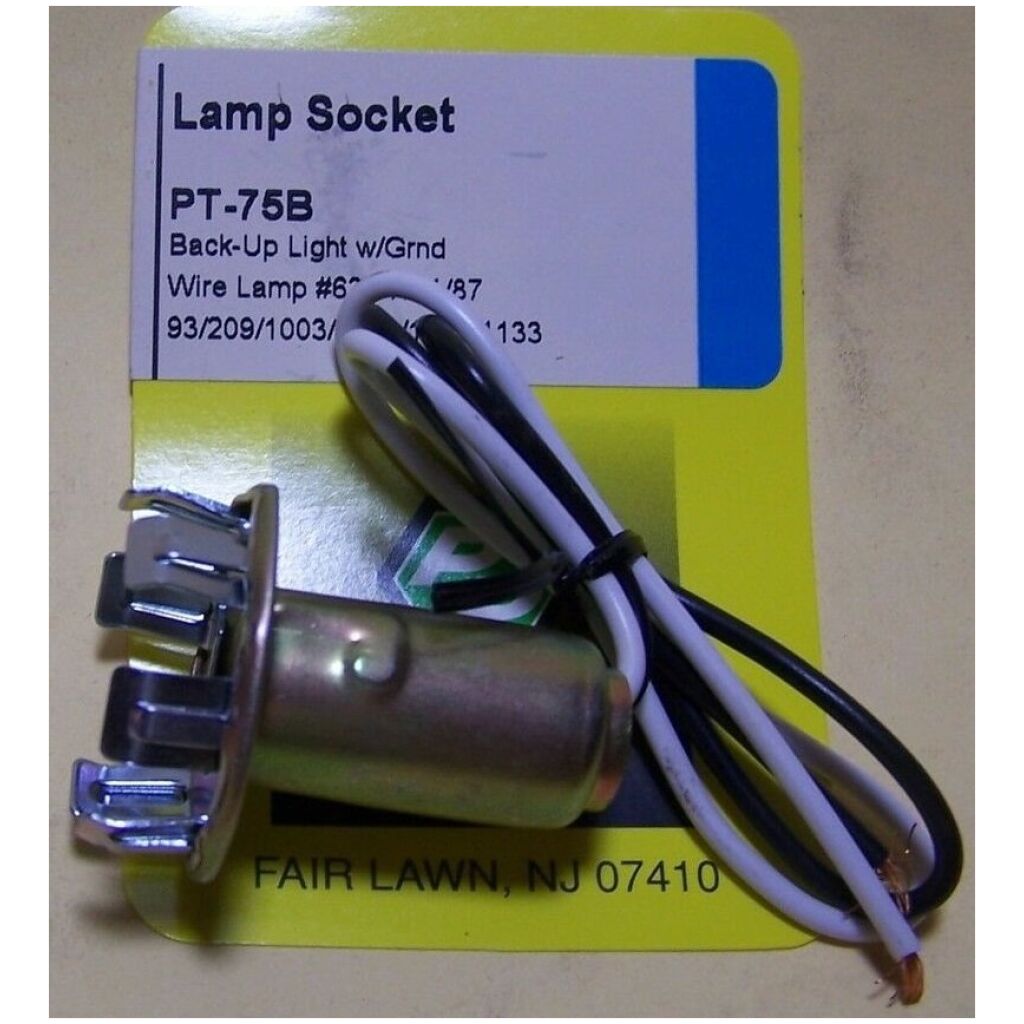 LAMPSOCKE BACK-UP MOPAR FORD 65-76 1-1/8" PT-75B