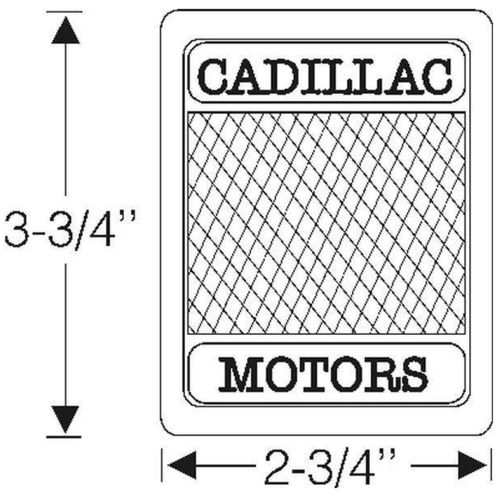 Motorfäste 1927-40 2dr 4dr cab sedan Cadillac