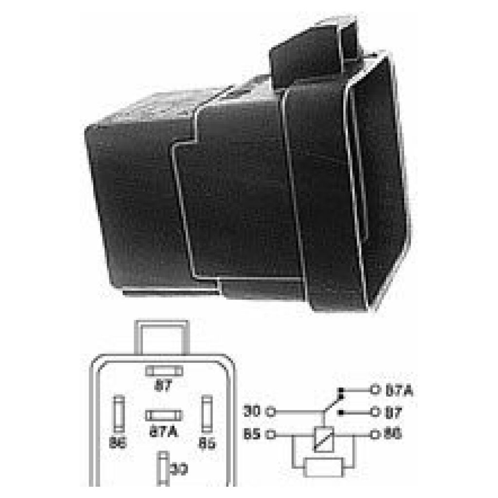 Relä Hella 12v GM 1988-90 Standard RY-217