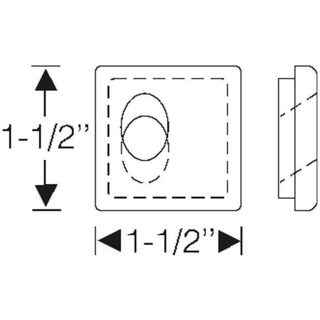 Hydraulic Window Lift Grommet 1953 2dr 4dr ht sedan Cadillac