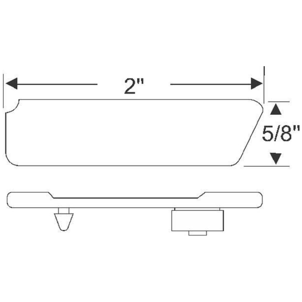 Door Plug Beltline Extender 1968-70 2dr ht Dodge Plymouth