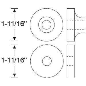 Front Engine Cushion Set 1929-31 2dr 4dr cab sedan Oldsmobile