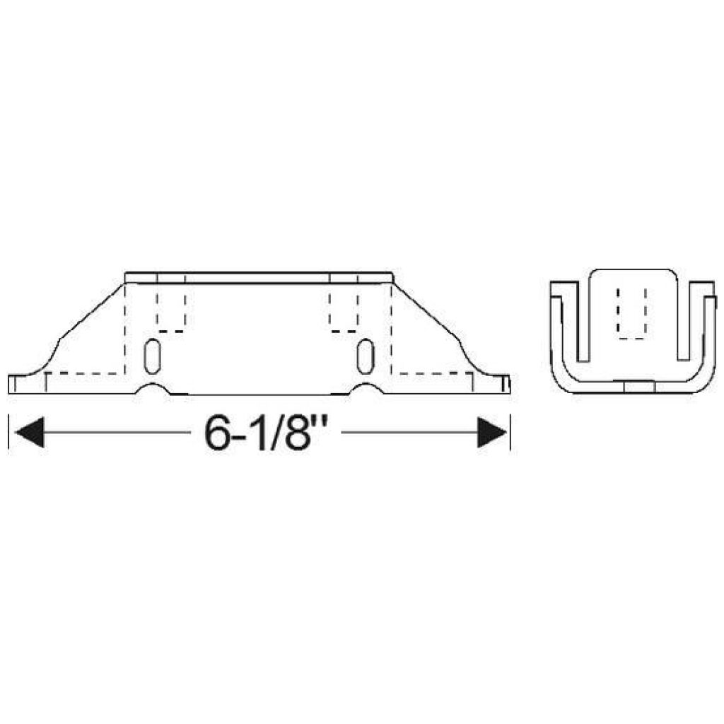 Front Engine Support Insulator 1961-64 2dr 4dr ht cab sedan Oldsmobile