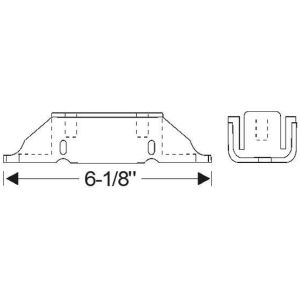 Front Engine Support Insulator 1961-64 2dr 4dr ht cab sedan Oldsmobile