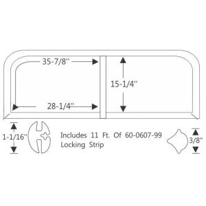 Rear Window Gasket Set