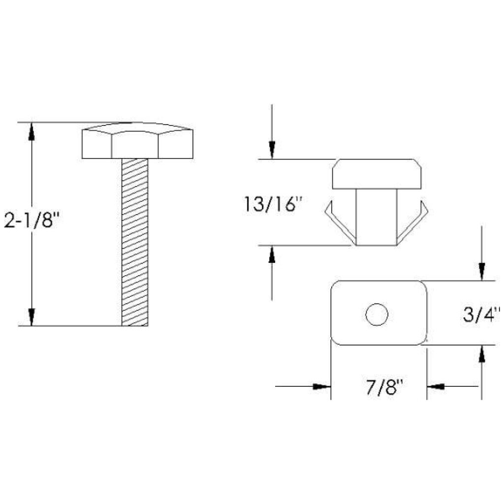 Huvgummistopp 1989-96 2dr 4dr sedan Ford Mercury