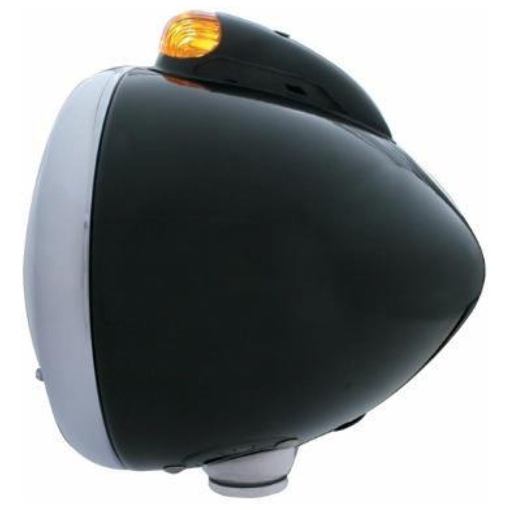 Black Guide 682-C Headlight H4 & Dual Mode LED Signal