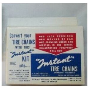 Tire Chains NOS i kartong från 50-talet