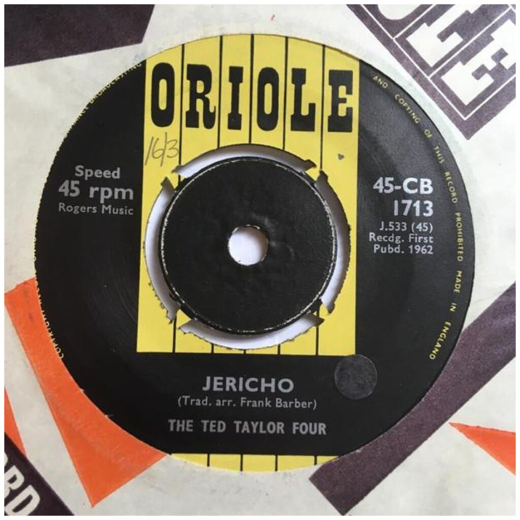 The Ted Taylor Four - Jericho / Everytime We Say Goodbye (7, Single)