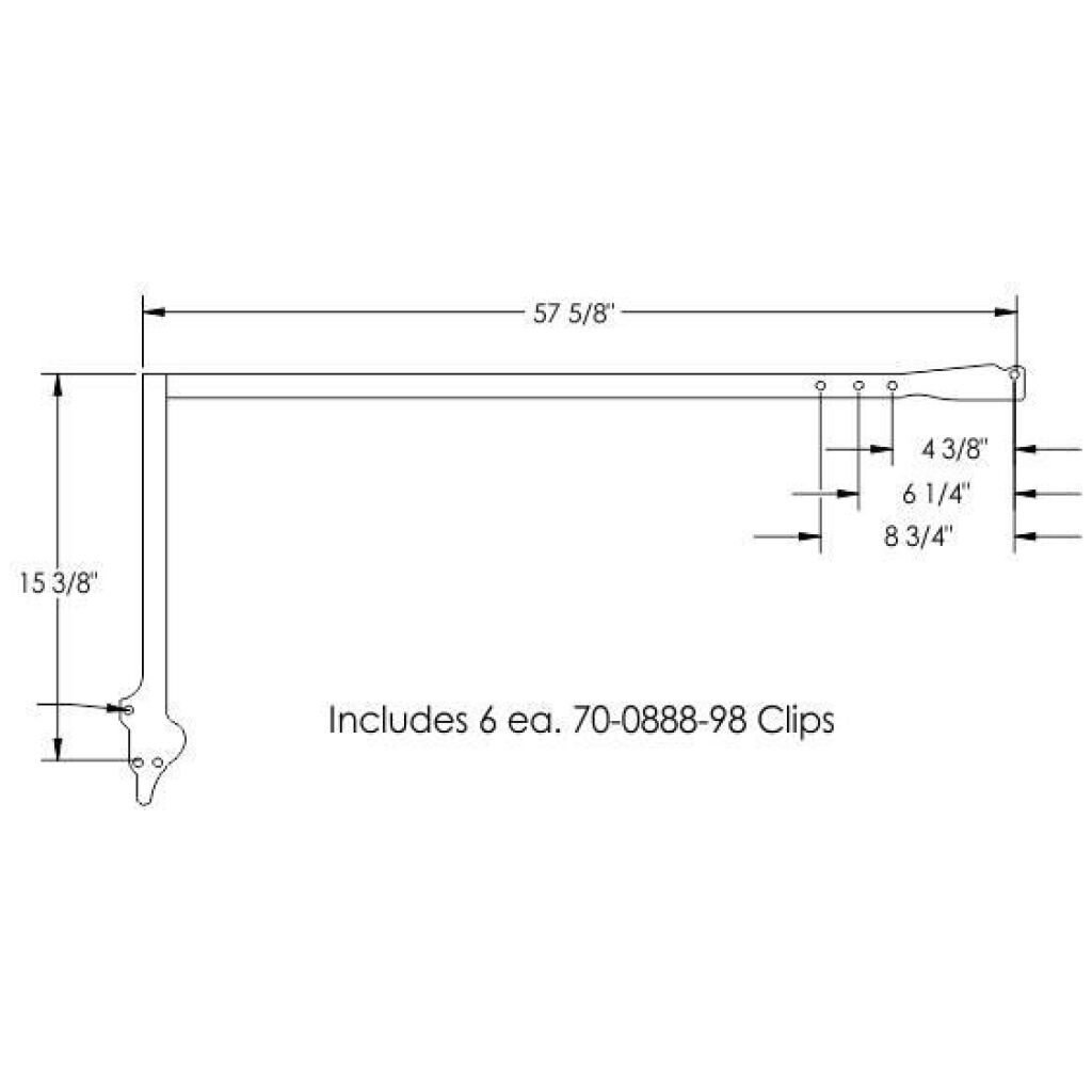 Hardtop Roof Rail Weatherstrip