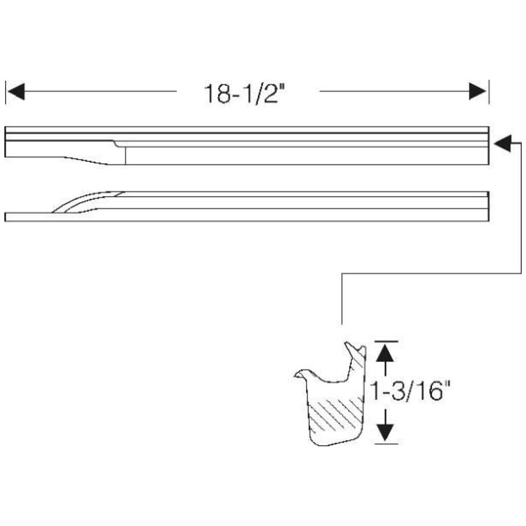 Pillar Post, A stolpe Gummilister 1949-52 2dr cab Chevrolet Oldsmobile Pontiac