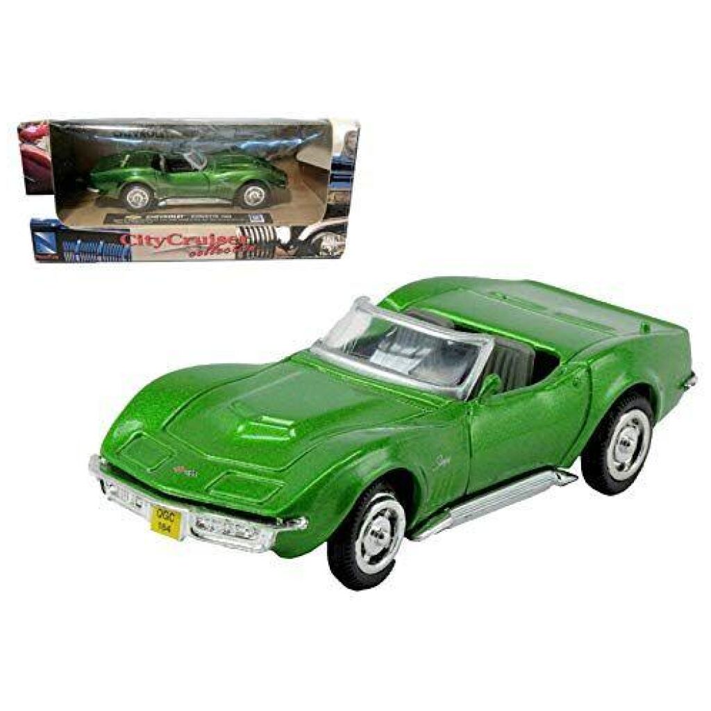 Chevrolet Corvette 1969 cab - New Ray City Cruiser 1/43 ca 12cm lång