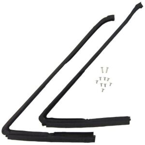 Front Door Vent Window Weatherstrips 1960-62 2dr ht cab Ford Mercury