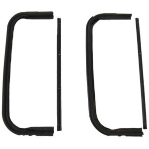 Front Door Vent Weatherstrip Set 1955-60 2dr Dodge