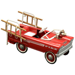 1962 Murray Super Deluxe Fire Truck, Hallmark Kiddie Car Classics