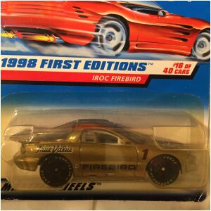 PONTIAC IROC FIREBIRD 1998 FIRST EDITIONS SAMLARUTGÅVA #653 - HOT WHEELS 1/64