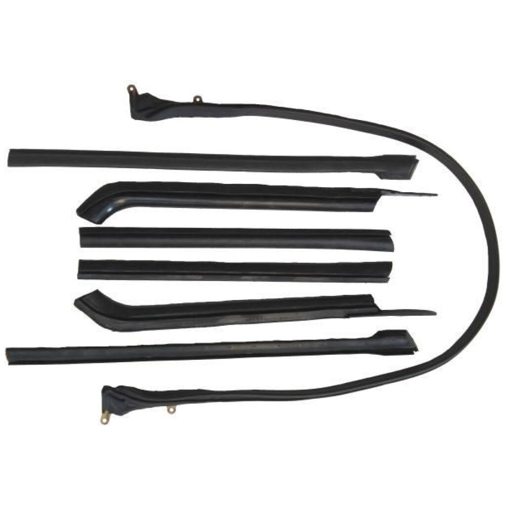 Gummilistsats 1969-70 2dr cab Buick