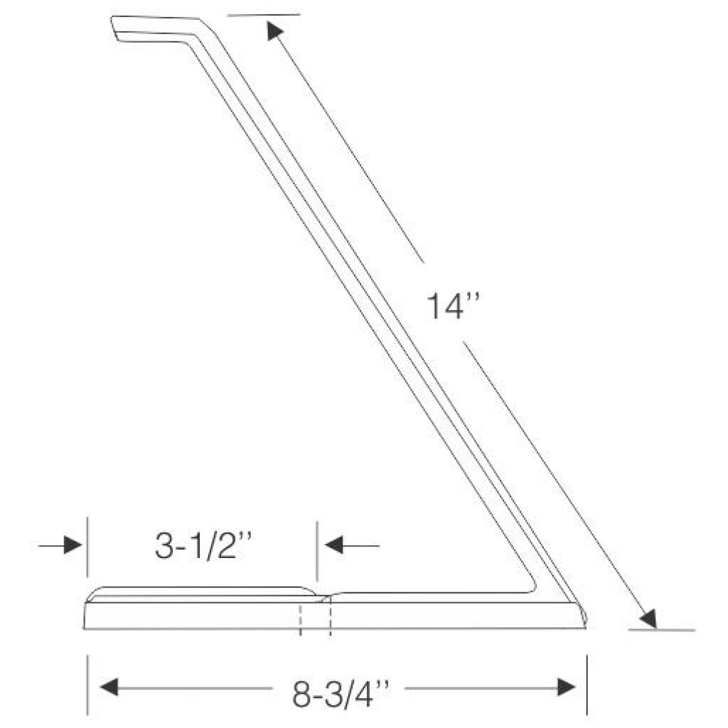 Front Door Vent Window Weatherstrips 1955-56 2dr ht cab Chrysler DeSoto