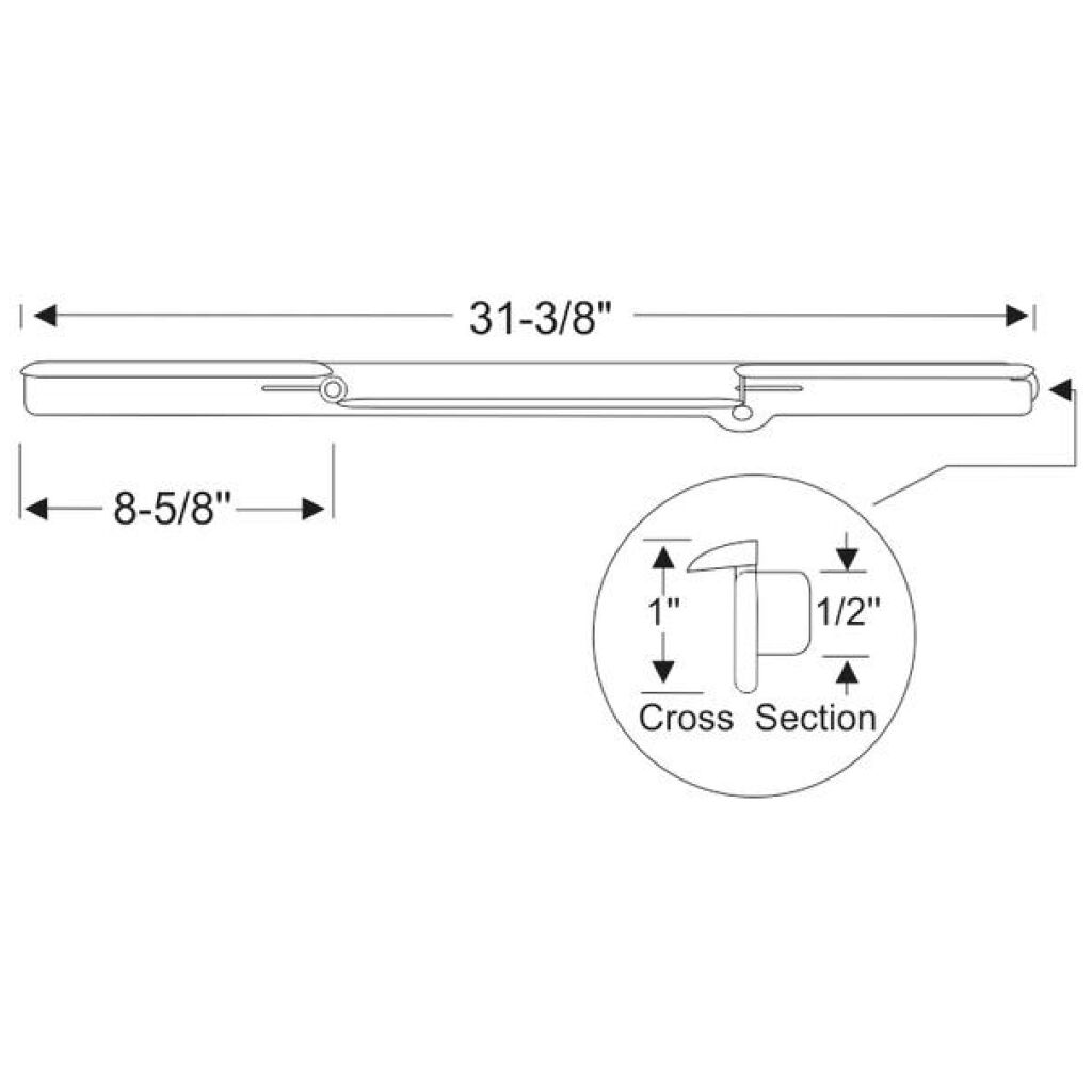 Front Door Vent Window Weatherstrips 1934-36 2dr 4dr sedan Cadillac Chevrolet Oldsmobile Pontiac Buick