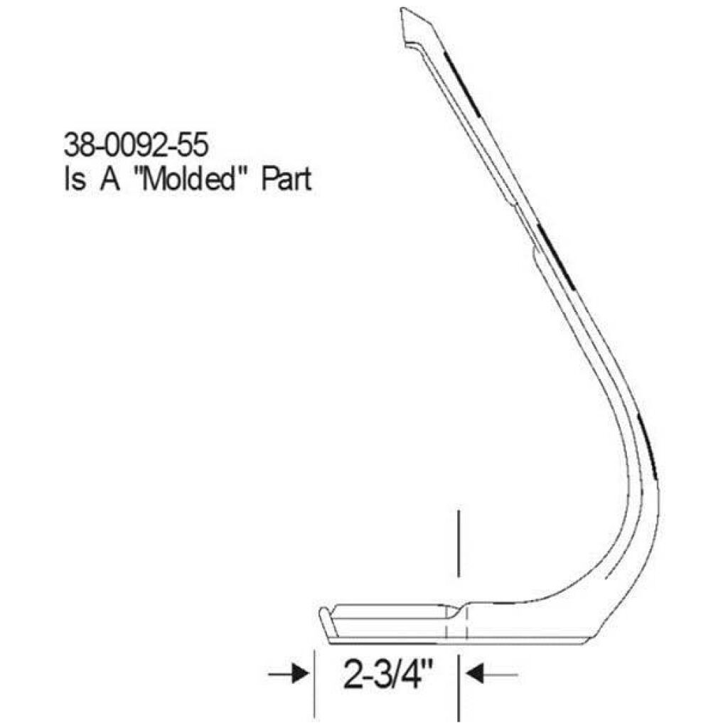 Front Door Vent Window Weatherstrips 1961-62 2dr 4dr ht cab Buick Cadillac Chevrolet Oldsmobile Pontiac