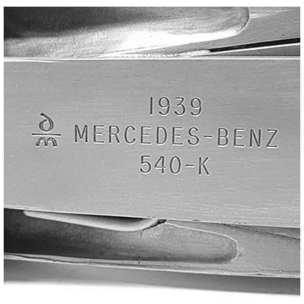 1939 Mercedes-Benz 540-K Danbury Mint Classic Cars Of The World