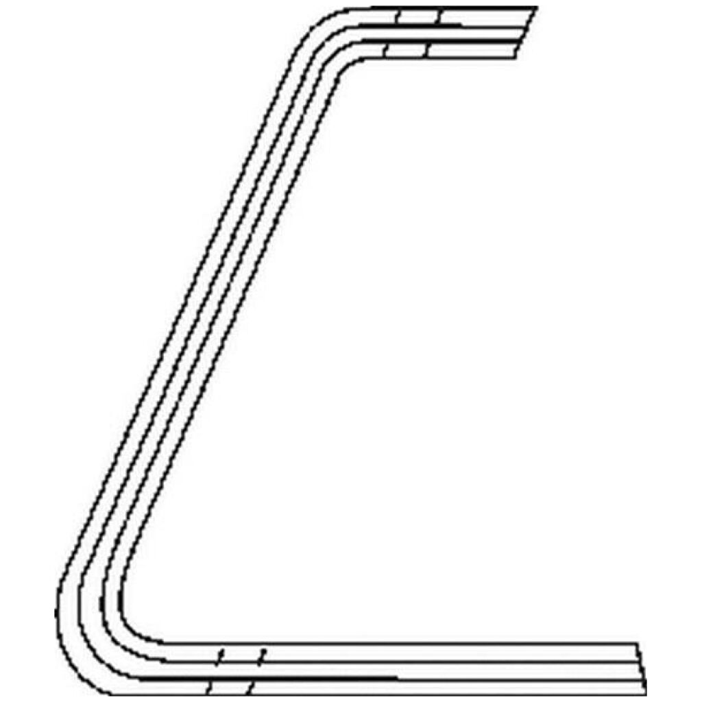 Front Door Vent Window Weatherstrips 1939-41 4dr sedan Hupmobile Graham