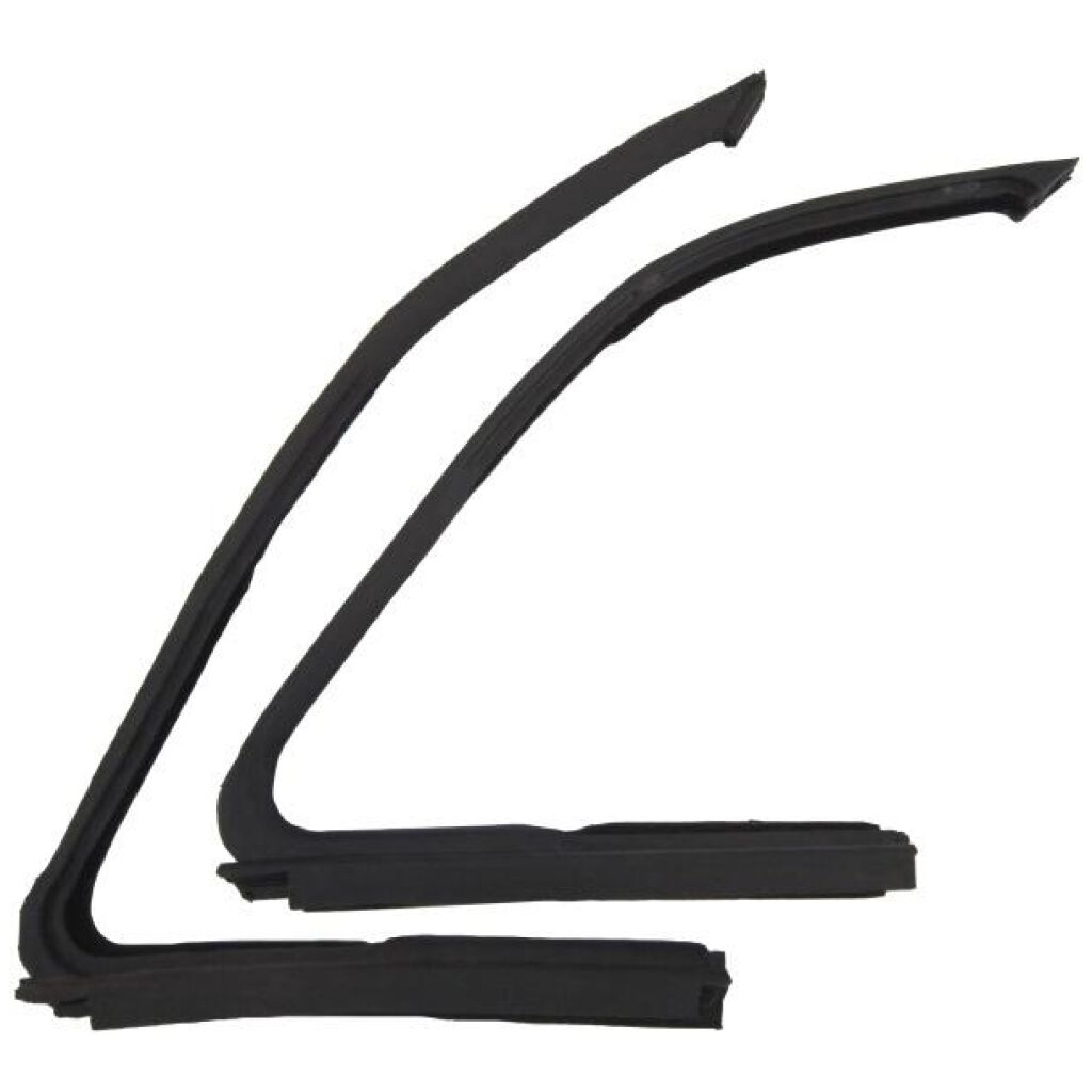 Front Door Vent Window Weatherstrips 1963-64 2dr 4dr ht cab Ford Mercury