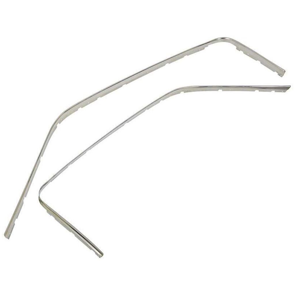1967-68 Mustang; Fastback; Roof Rail Sash Moldings