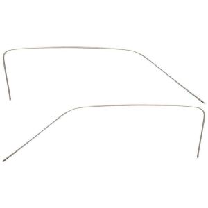 1965-66 Mustang; Fastback; Roof Rail Sash Moldings