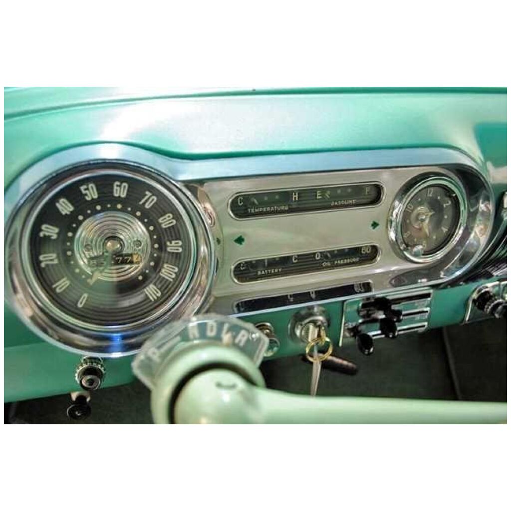 Växelväljarhus automatlåda Chevrolet 150 210 Bel Air 1953-1954