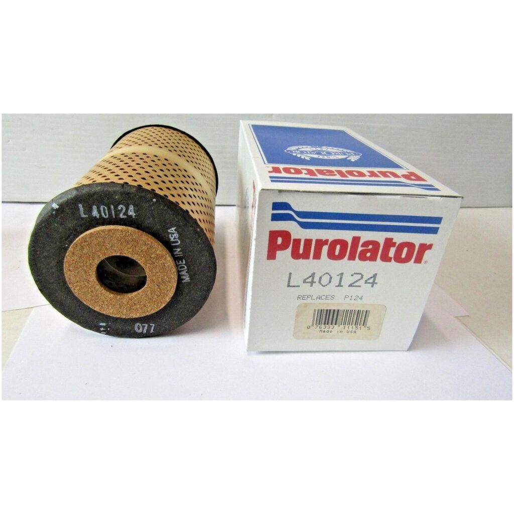 Oljefilter 287-316-347-305-350-365-368 cui GM GMC 1949-1963 , Purolator L40124