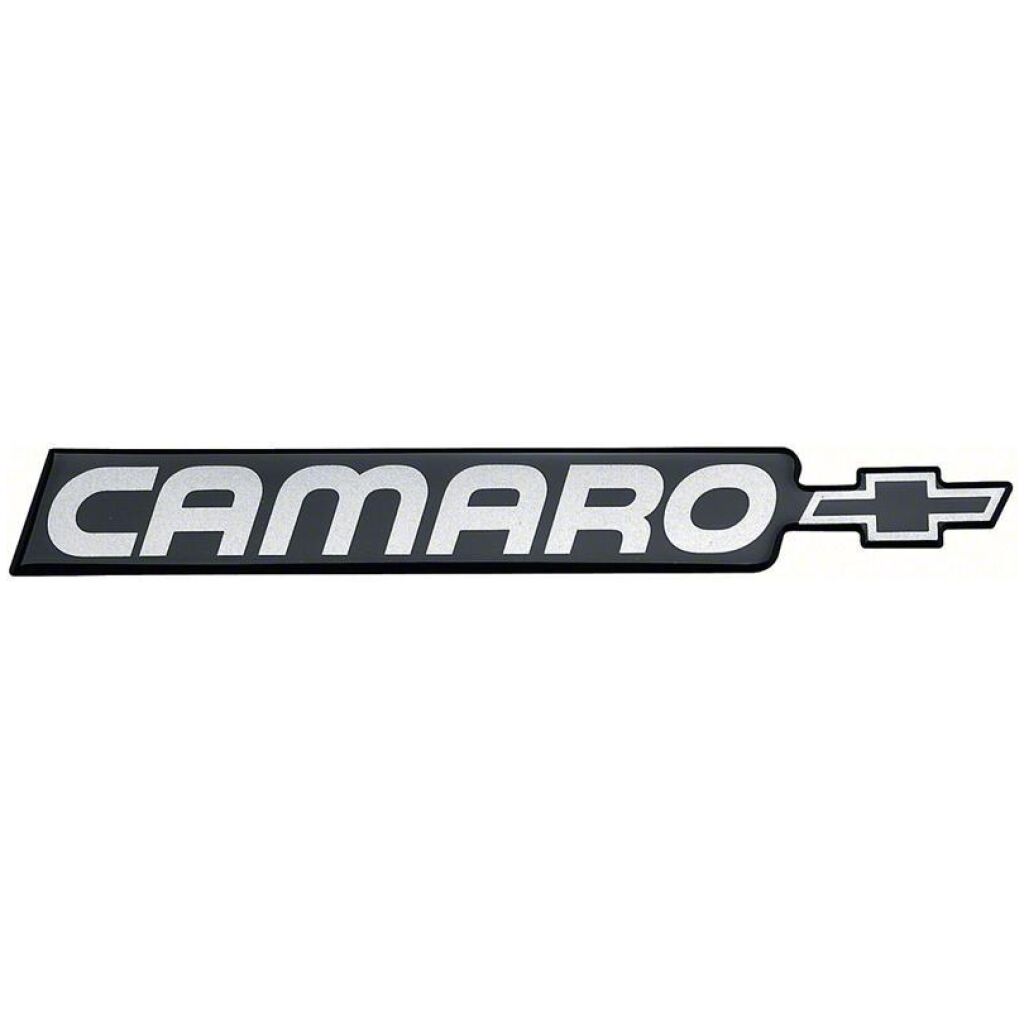 1988 Camaro; Rear Panel Emblem; Silver