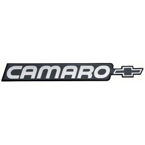 1988 Camaro; Rear Panel Emblem; Silver