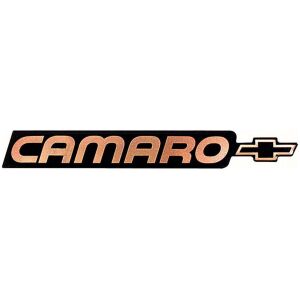 1988 Camaro; Rear Panel Emblem; Gold