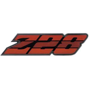 1980-81 Camaro; Z28 Grill Emblem ; Tri-Color Red