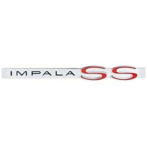 1962 Impala SS; Trunk Lid Emblem