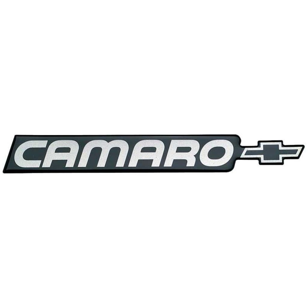 1988 Camaro; Rear Panel Emblem; Silver